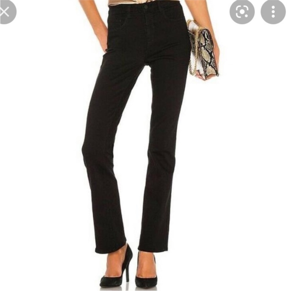 L’Agence 25 Oriana Jeans Black New